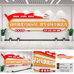 放管服优化营商环境文化墙