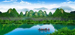 桂林山水风景画