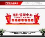 案件管理中心文化墙