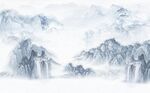 新中式背景墙