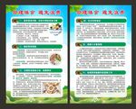 合理膳食海报