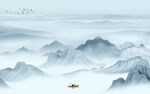 最新山水电视背景 tif分层