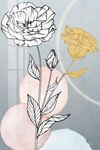 花朵装饰画