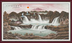 水墨山水画