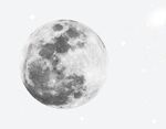 月亮 星球 星星 简约 卡通