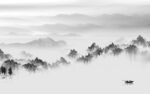 现代客厅山水 TIF分层