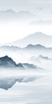 大气晶瓷玄关山水 tif分层