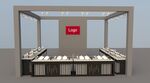 珠宝路演展台su模型