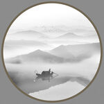 新中式山水画 