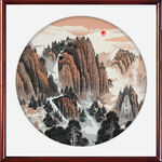 山水画泰山