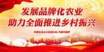 发展品牌化农业 助力全面推进乡