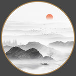 水墨山水