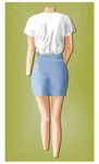 女模特 美背 