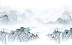 高档 山水新背景画 tif分层