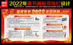 2022年春节宣传栏