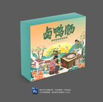 卤鸭肠包装