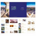 房地产四折页 楼书