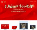 红色新年晚会 含文字一键样机