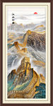 玄关山水画