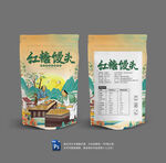 红糖馒头包装