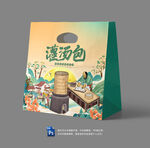 灌汤包外卖纸袋包装
