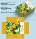 黄桃包装 桃子盒子