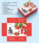 荔枝包装 水果盒子