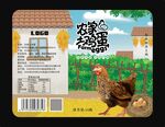 农家土鸡蛋标签