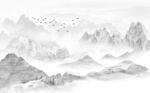 新中式背景墙
