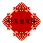 传统边框装饰矢量