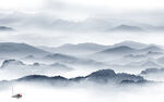 简约现代高档山水 TIF分层
