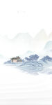 高清 玄关大气山水 TIF分层