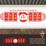 新时代水利精神文化墙