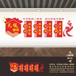 民族团结文化墙