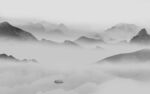 高档 最新山水画 TIF分层画