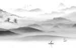 客厅灰色新款山水 TIF分层