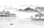 意境大气别墅山水 TIF分层
