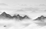 现代 大气灰色山水 TiF分层