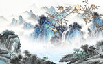 最新高雅意境山水 TIF分层