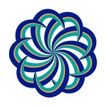 几何矢量花绘
