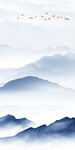 高端 意境山水玄关 TIF分层