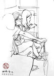 人物速写插画