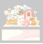 ING风森系简约宝宝宴PSD图