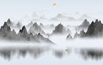 禅意山水画