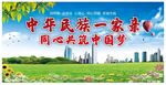 民族团结海报 