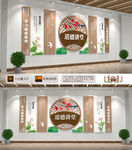 道德讲堂文化墙