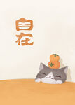猫咪装饰画