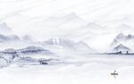 高档大气客厅山水 TIF分层