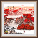 山水风景画