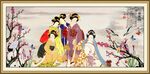 古代仕女图